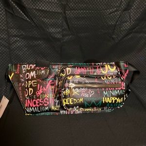Colorful Graffiti Crossbody Bag